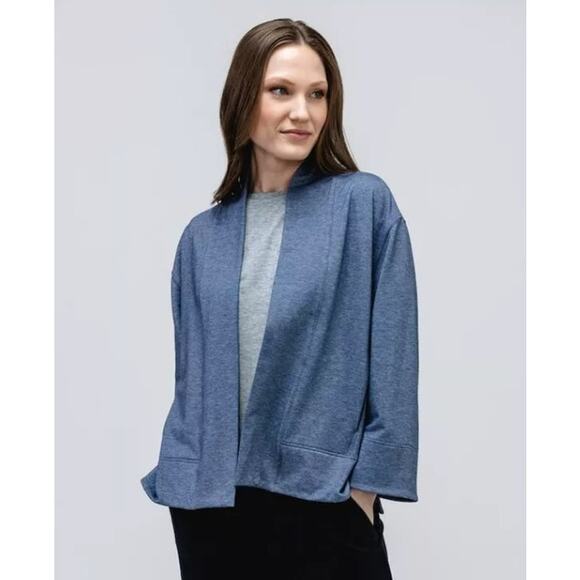 Ministry of Supply Oversized Fusion Terry Cardigan Sweatshirt Size XXS - Picture 1 of 7